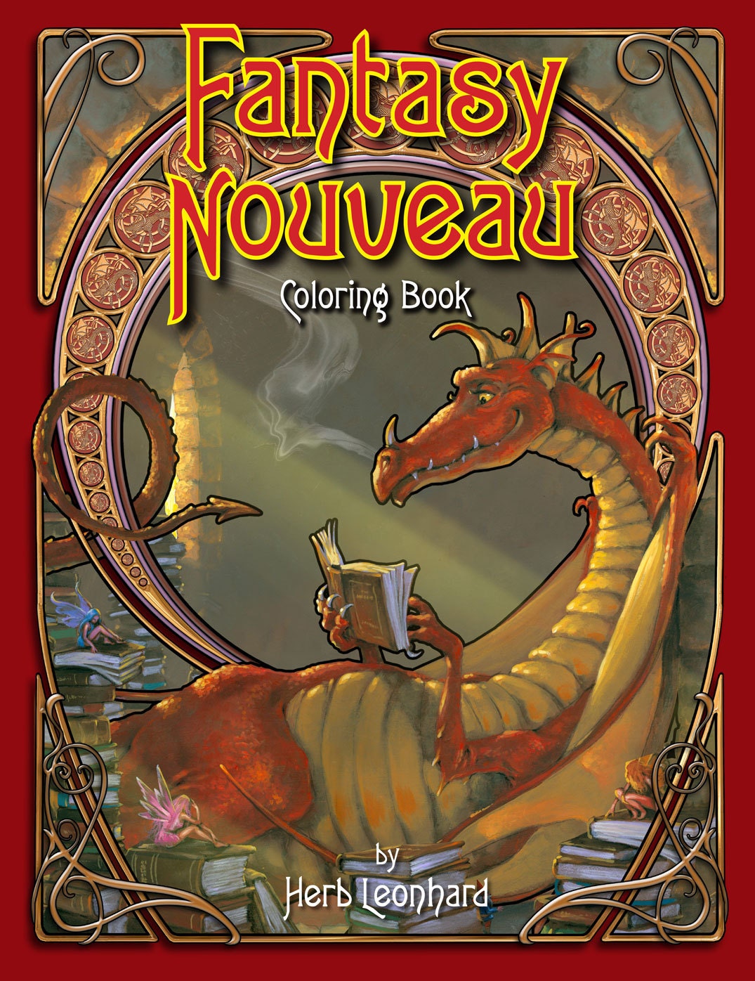 Download Dragon And Unicorn Coloring Book Fantasy Nouveau Adult Etsy