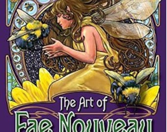 The Art of Fae Nouveau, Herb Leonhard, pdf format, Digital book, Art book, Instant Download