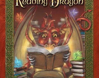 The Reading Dragon Storybook, Digital Edition, pdf format, Digital book, Children's book, Instant Download