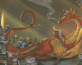 In A World Of Bookworms Be A Book Dragon Funny Gift T-Shirt