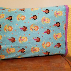 One Pillowcase with Mermaid Print
