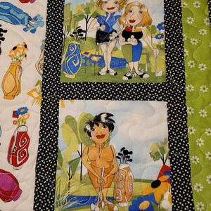 In the Golf Bag Quilted Table Runner GFTOTP8114