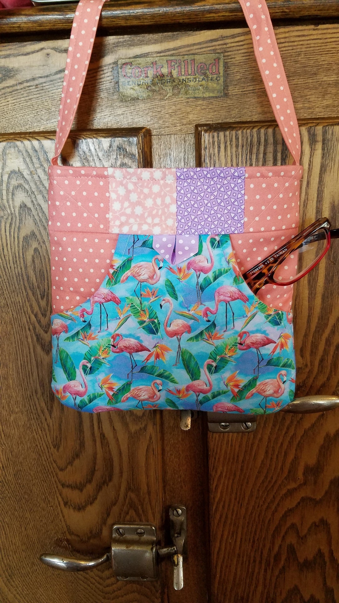 Square Quilted Carryall Crossbody Bag main image 1