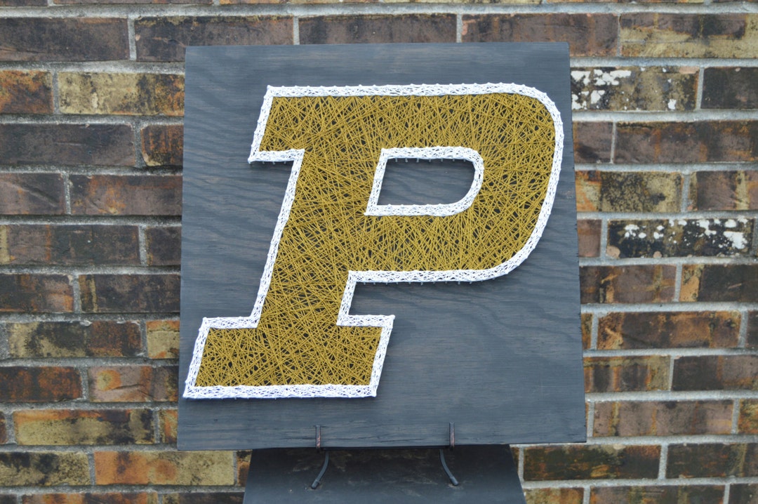 Purdue String Art Etsy