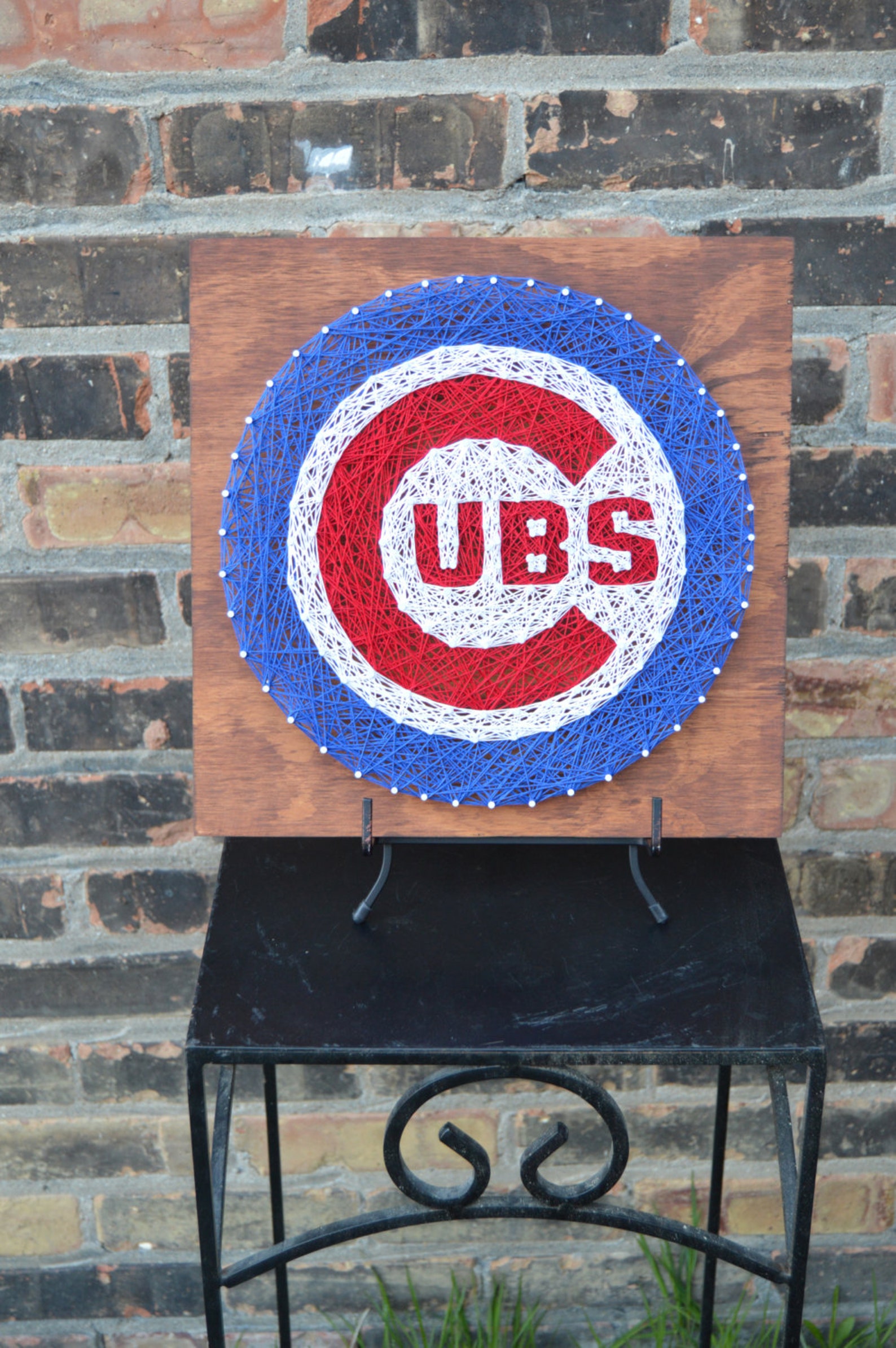 Chicago Cubs String Art Etsy