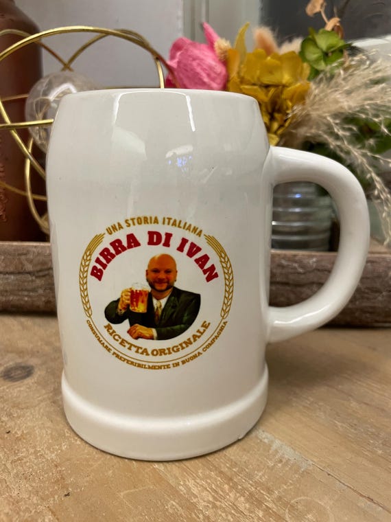 Boccale Birra In Ceramica "Bevi Bevi Papà Non Lo Diciamo Alla Mamma - 9