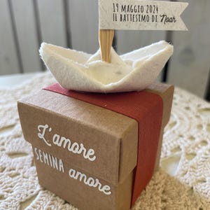 Bomboniere GREEN con barchetta seminabile