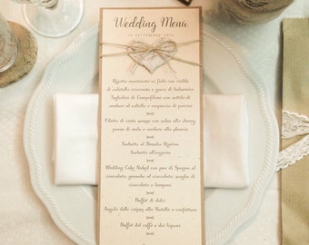 10 Landelijke/shabby chic menu's