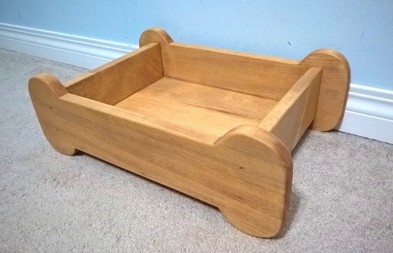 Dog Toy Box Wood Customized Storage Box For Puppy Toys Etsy