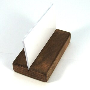 Rustic Business Card Holder image 4