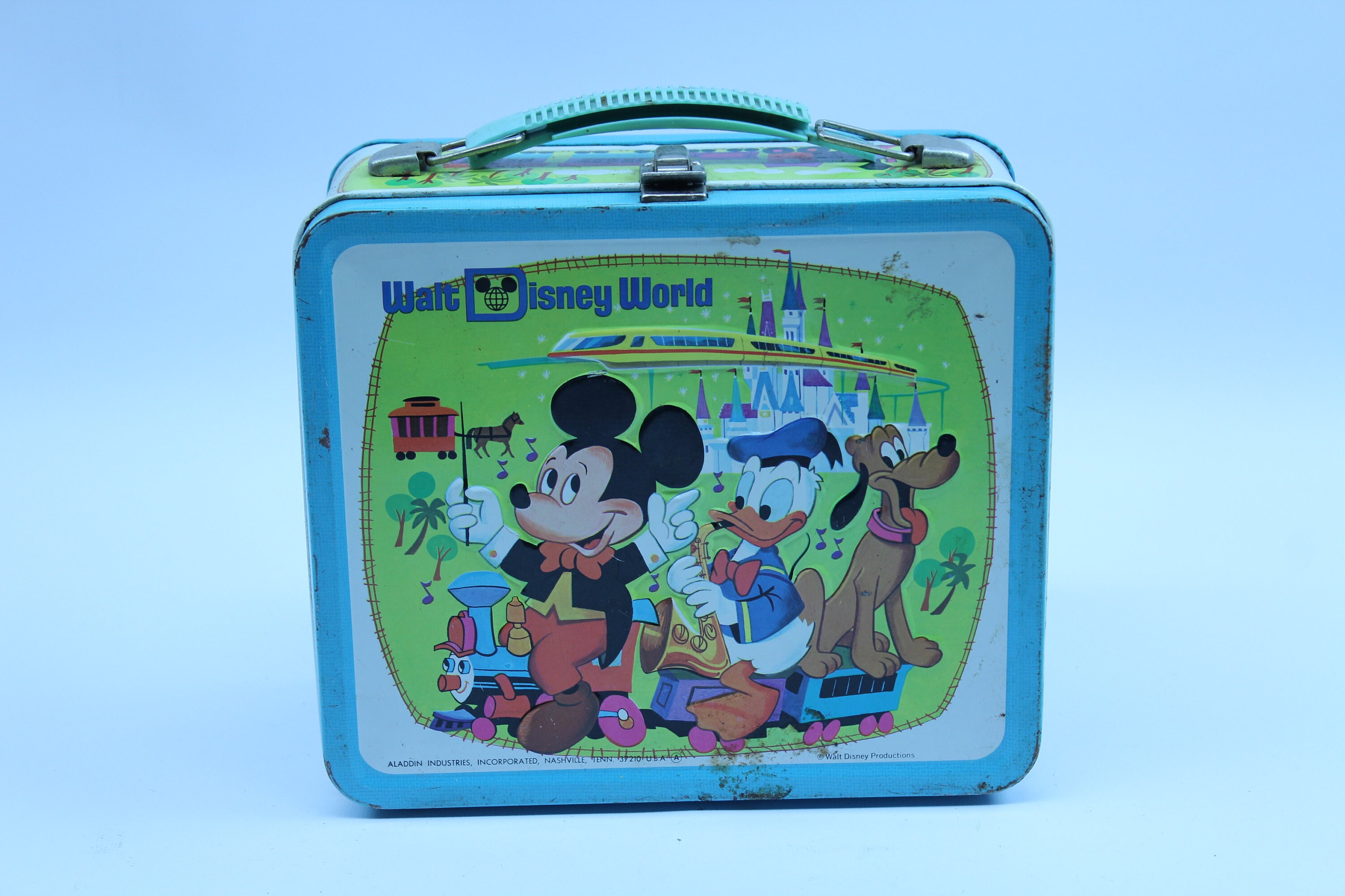 Vintage Walt Disney World Metal Lunch Box by Aladdin Industries - Etsy
