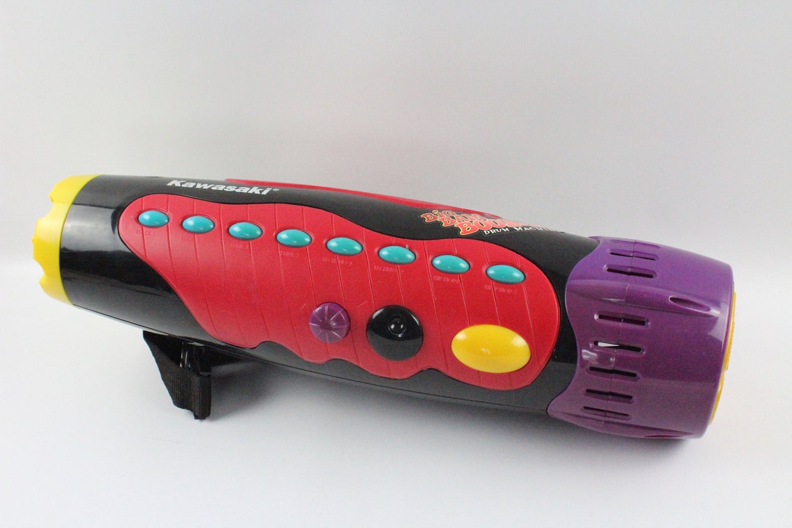Vintage Kawasaki BIG BAM BOOM Beat Box Musical Drum Toy Etsy