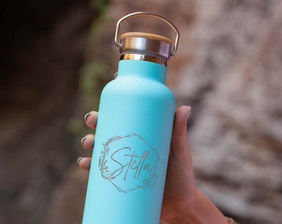 Personalized 25oz Steel Bottle by Elemental (TM) | Vacuum Bottles | Team Gifts | Staff Gifts | Christmas Gifts | Employee Gifts