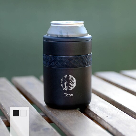 Personalized Slim Can Cooler, Stainless Cooler, Insulated Can Cooler,  Seltzer Can Holder, Slim Can Cooler, Bridesmaid Gift 