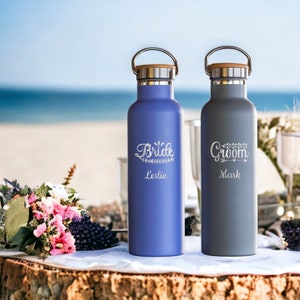 Personalized Insulated Water Bottle Groomsmen Design 25oz | Personalized Gifts | Wedding Party Gifts | Groomsman Gift | Bridal Party Gift