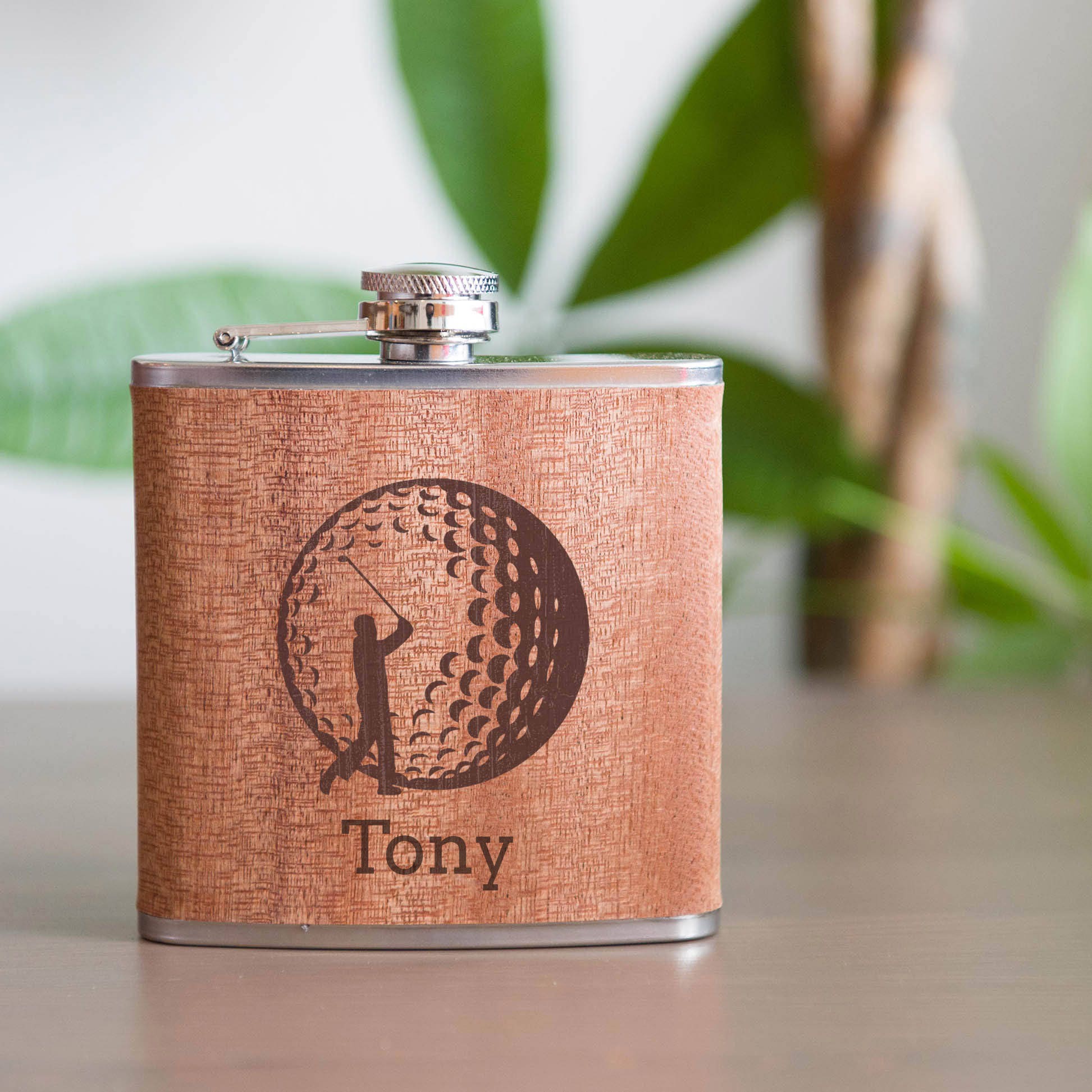 Personalized flask golf flask best man flask groomsman Etsy