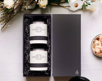 Bridesmaid and Groomsmen Gift, Color Mix and Match Personalized Insulated 10oz Whiskey Tumbler Monogram Gift Set | Customized Name Initials