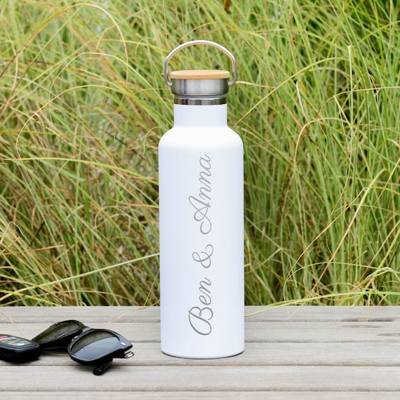 Personalized Stainless Steel Water Bottle 25oz Premium Bottle | Couple Gifts | Bridesmaids' Gifts | Wedding party gifts