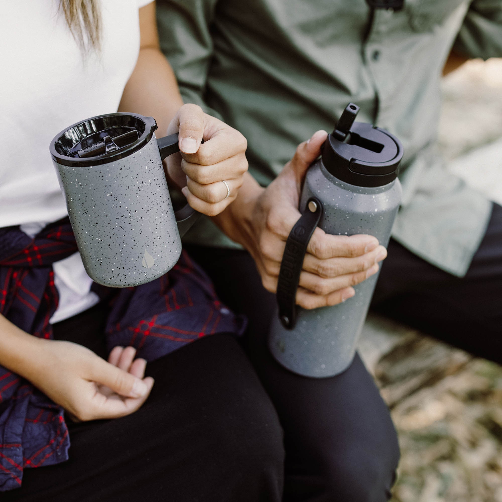 Elegant Coffee Lover's 16oz Camp Mug Promotional Thermal 