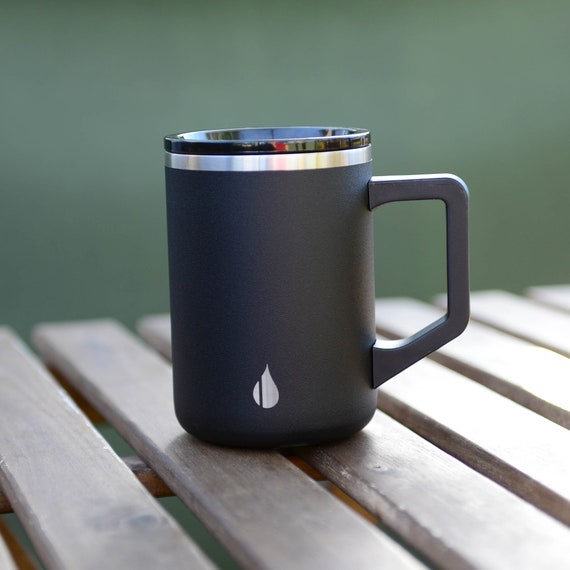 Personalized 16oz Insulated Stainless Steel Mugs With Handle | Laser  Engrave Custom Name & Text | Triple-walled Copper Insulated Camp Mug - Etsy