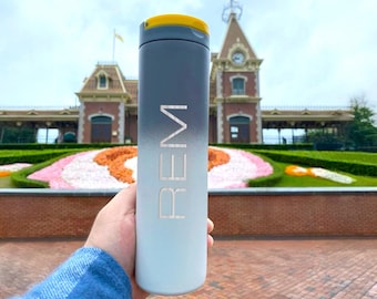 Personalized Insulated Stainless Steel 20oz Water Bottle with Sports Lid | Best Gift for Fitness Enthusiasts
