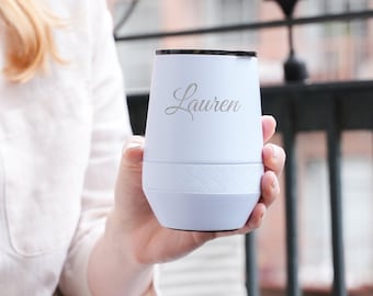 Laser Engraved Wine Tumbler 10oz Recess Series: Stylish Functionality for Perfect Sips