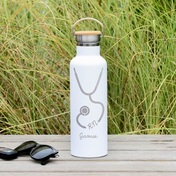 Personalized Water Bottles with Teachers and Nurses Design