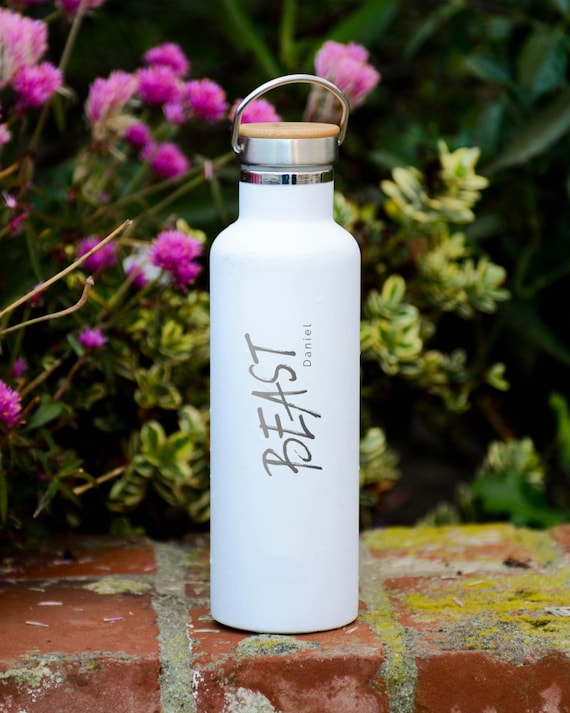 Personalized Insulated Stainless Steel 25oz (750ml) Water Bottle | Personalized Tumblers with Name | Groomsmen Bottles | Vacuum Flasks