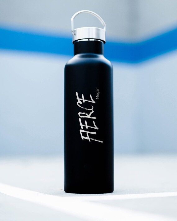 Personalized Insulated Stainless Steel 25oz (750ml) Water Bottle | Personalized Tumblers with Name | Groomsmen Bottles | Guys Gifts