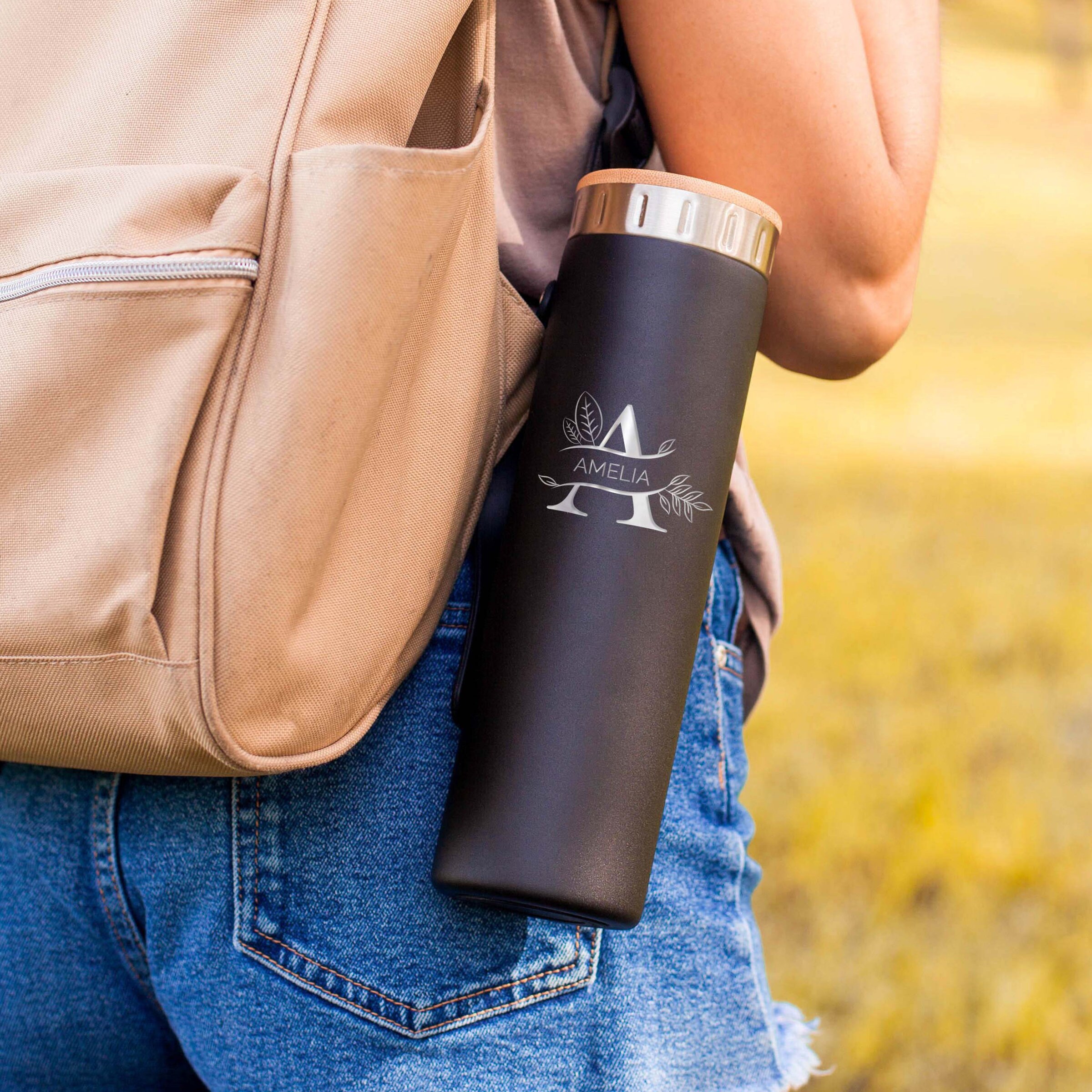 Monogram Slim Water Bottle