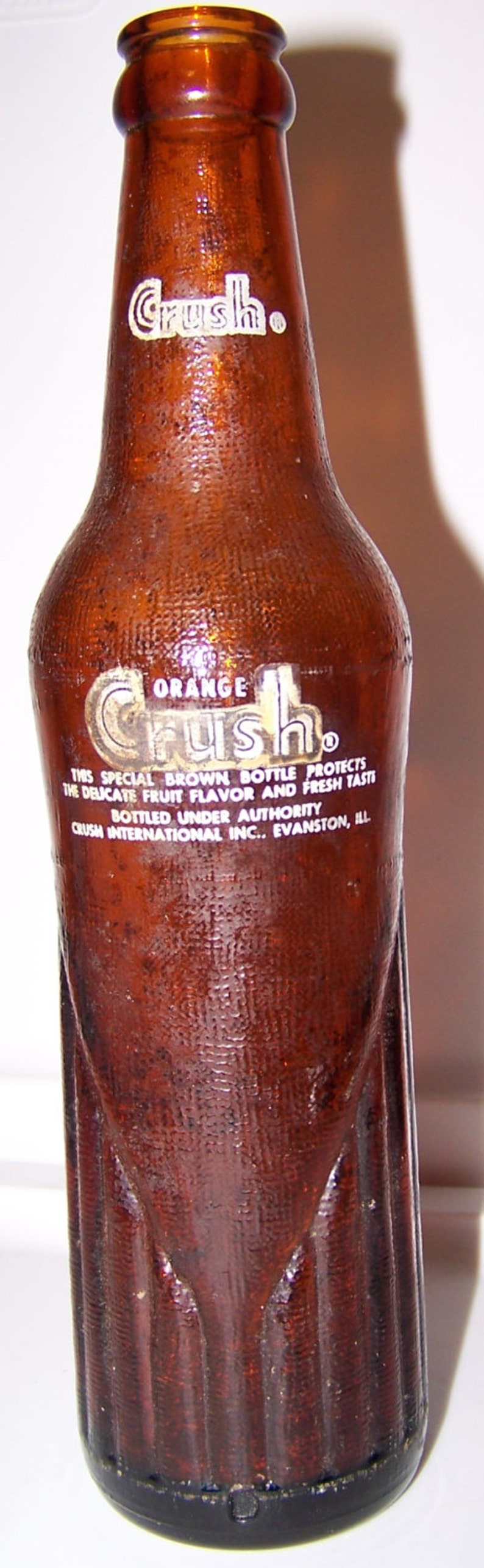 Vintage Orange Crush Soda Bottle 10 Fl oz. dug up from Field Etsy