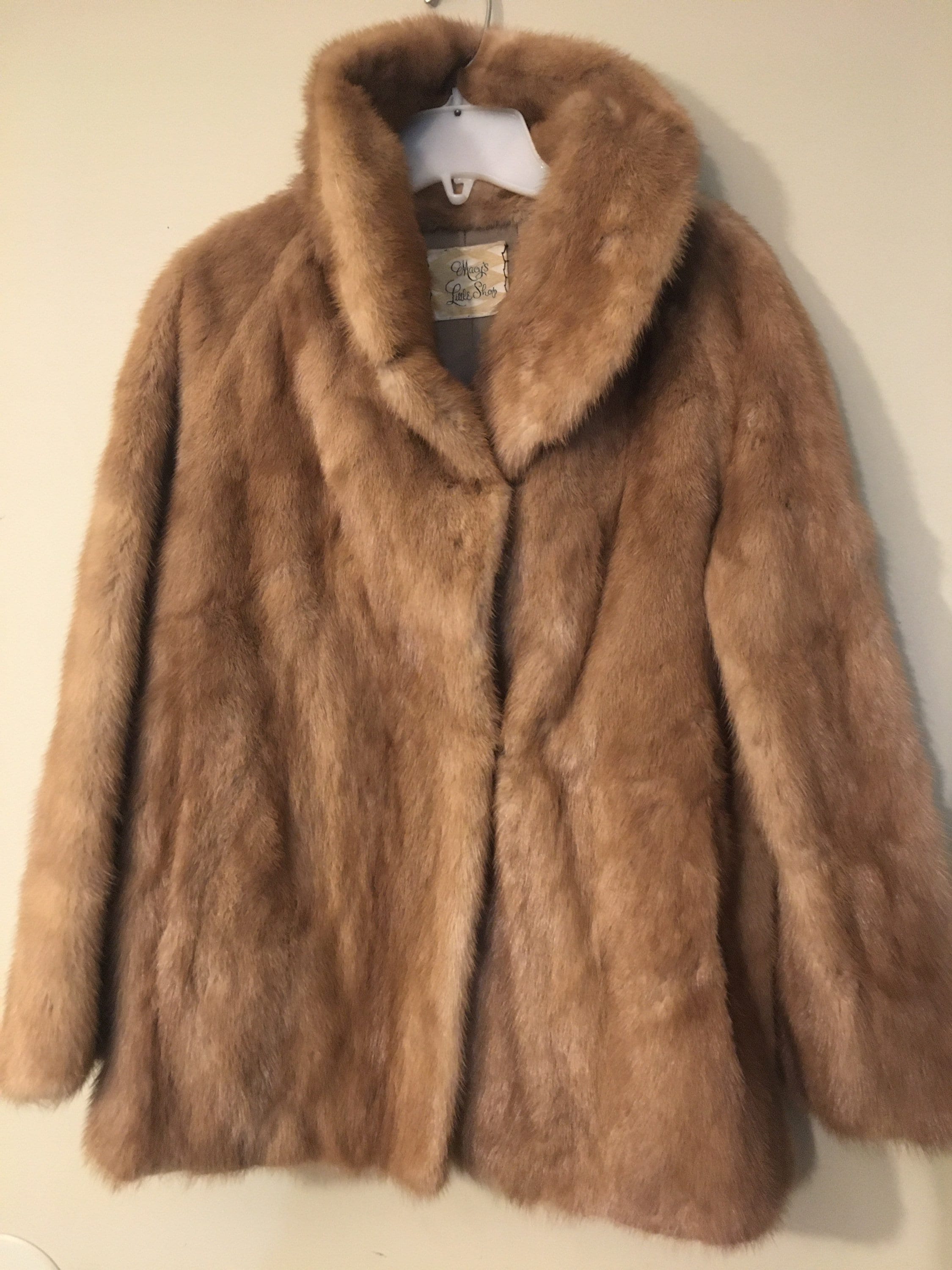 Dark Brown Louis Feraud Sheared Beaver Fur Jacket - Estate Furs