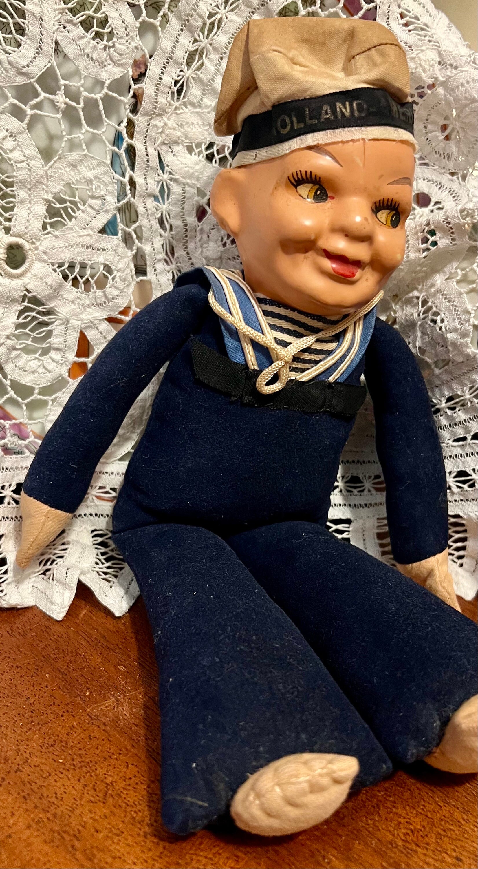 ビンテージ50s/VINTAGE SAILOR DOLL/HOLLAND AMERICA LINE/30s/40s/50s  