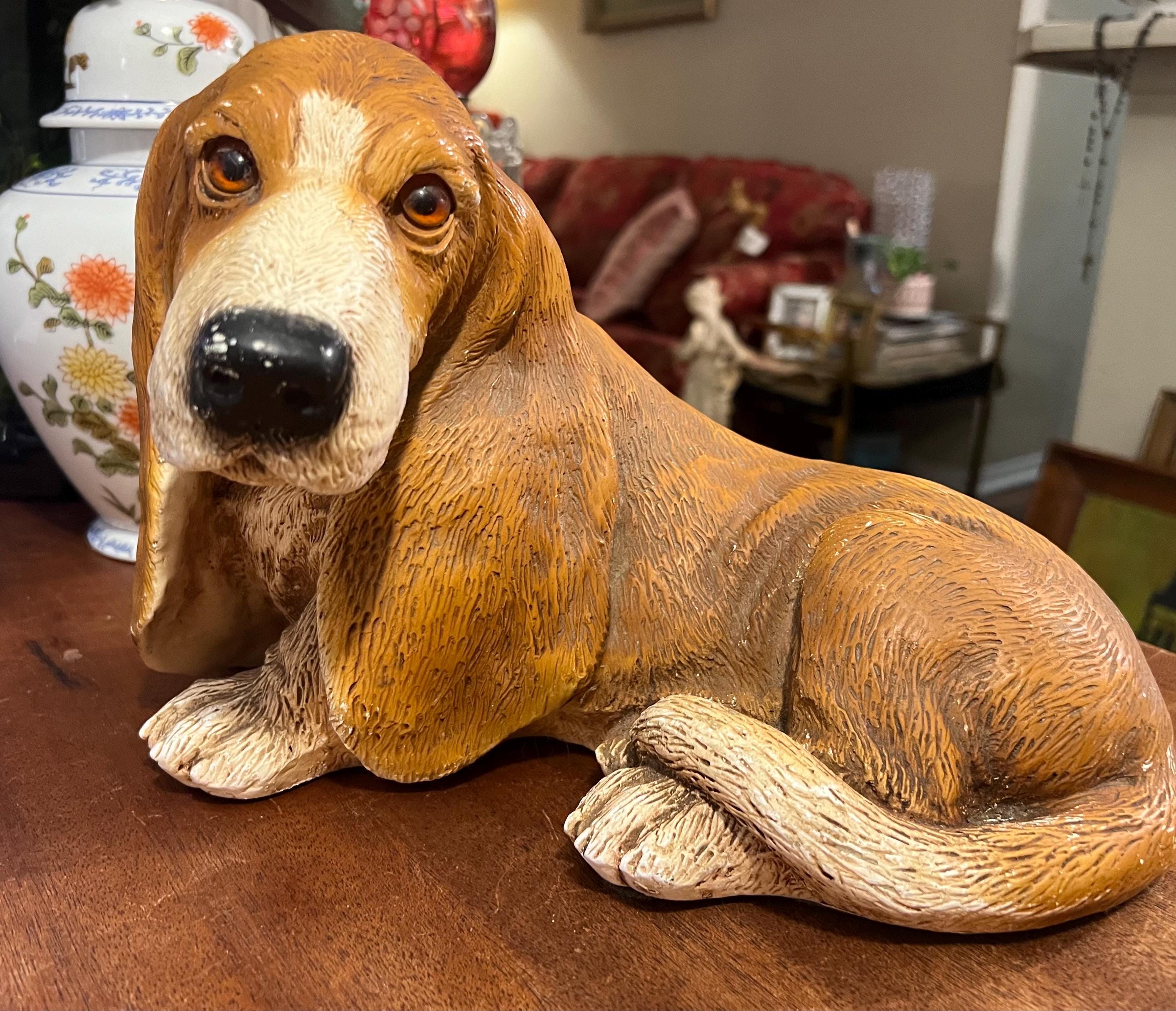Life Size Basset Hound Statue - Etsy