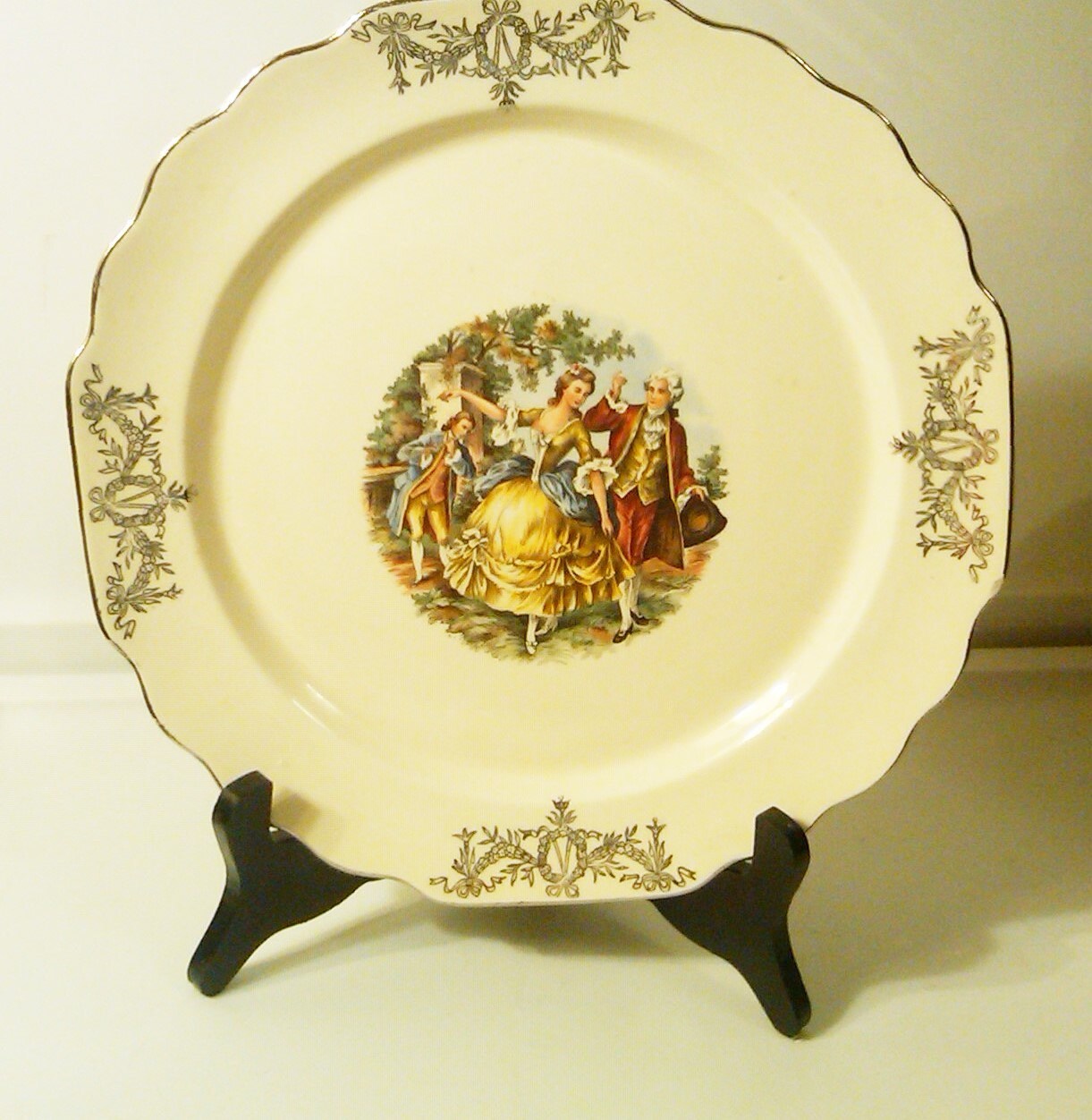 Lido Dinner Plate W. S. Plate Canarytone Pattern Etsy