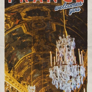Francesa viaje cartel arte, Vintage colgante de pared, decoración francesa, París viajes fina impresión impresión Digital