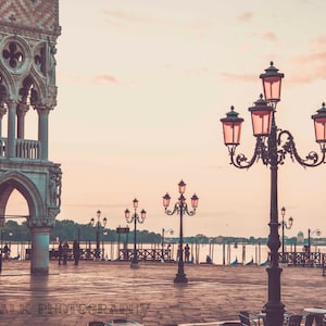 321 - Piazza San Marco in the Morning, Venice, Italy, Italian Fine Art Vintage Photography, Europe, Travel