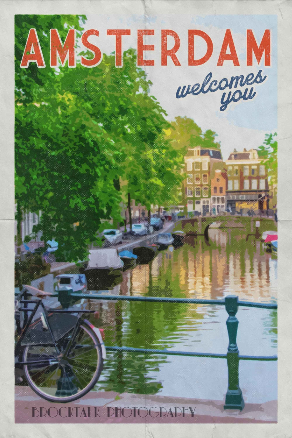 PUB Tabac AMSTERDAMER Rvgh-Poster/Reproduction HQ