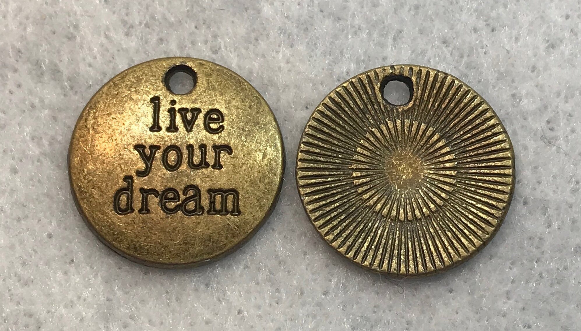 Essential Oil Brooch Pin Diffuser Live Your Dream Perfume - Etsy