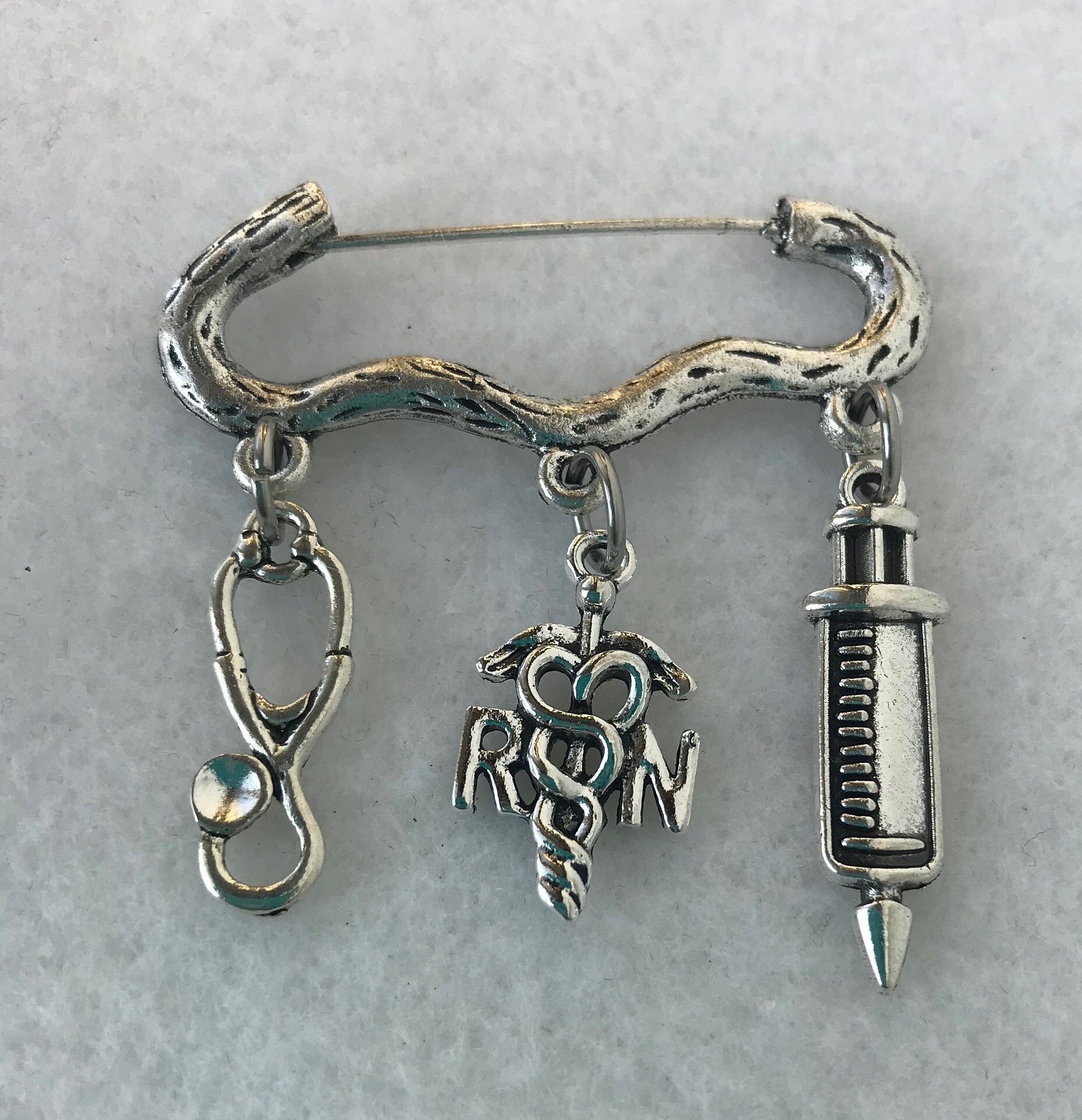 RN Pin RN Brooch Nurse Brooch RN Graduation Gift Rn Brooch Pin Etsy UK