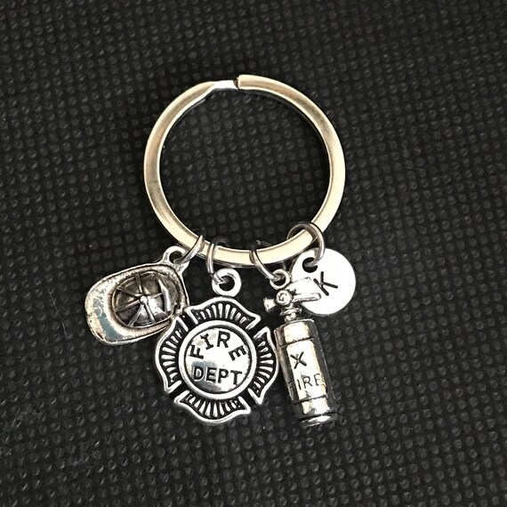 firefighter keychain