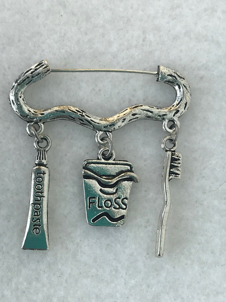 Dentist Gift Dental Jewelry Dental Graduation Dentist Brooch Etsy