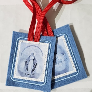 Marian Fathers Blue Scapular