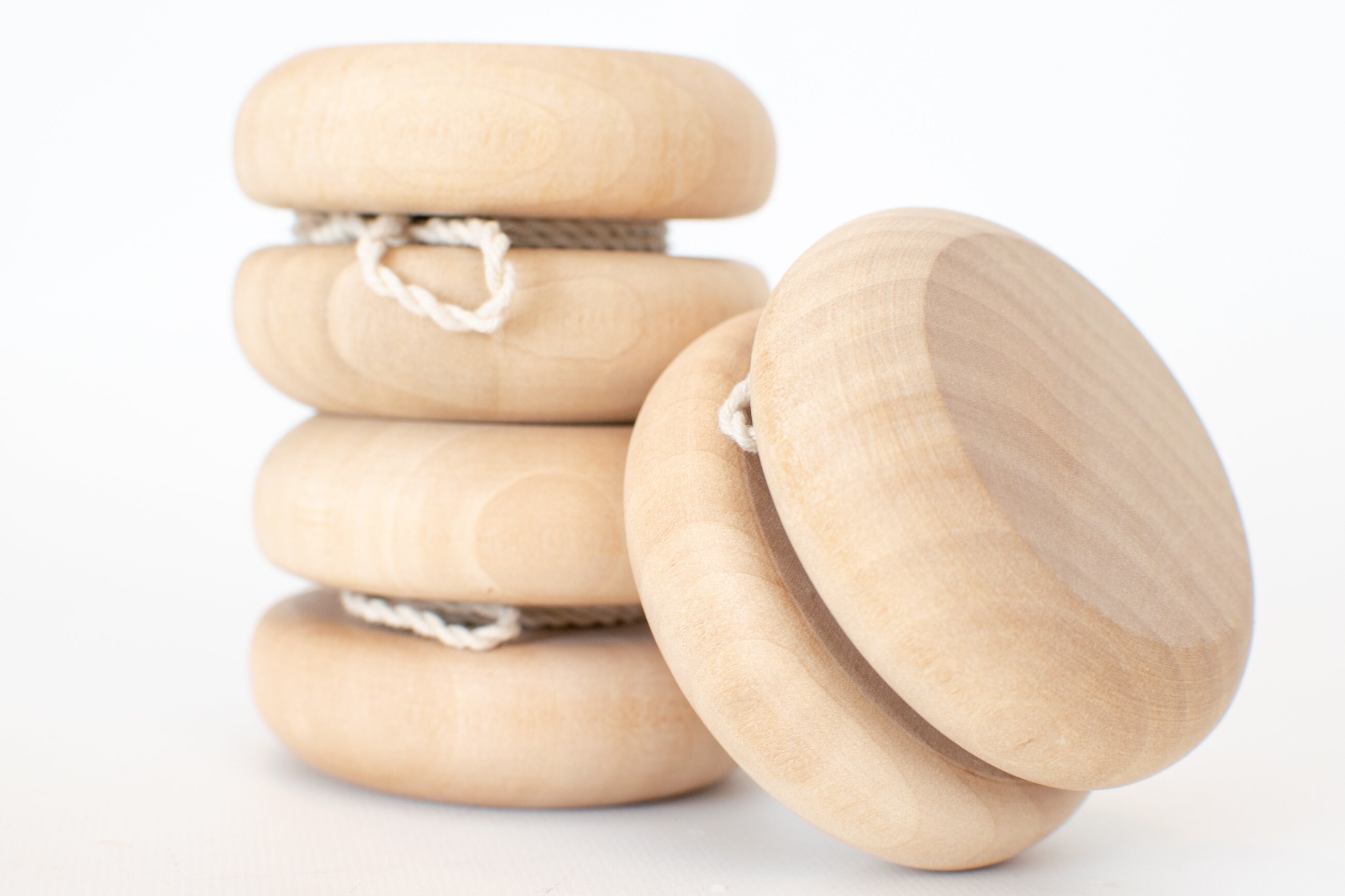 wooden yoyo