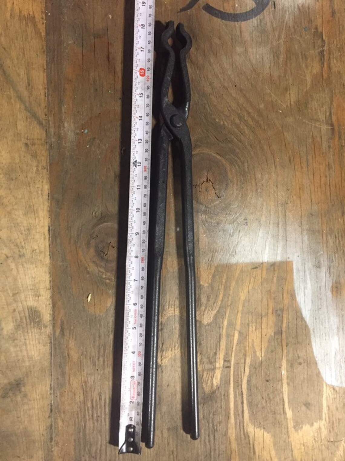 Blacksmith pick up tongs Etsy