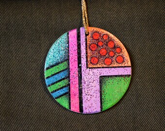 Abstract Christmas Ornament