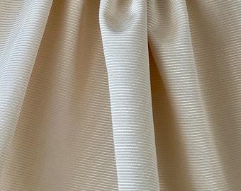 Kravet Upholstery Fabric by the Yard, Remnant for Drapes and Decor, Candlelight Beige Color #6704