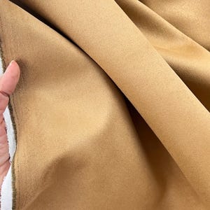Ultra Suede Fabric by the Yard Upholstery Weight Micro Suede 60&quot; wide #7220