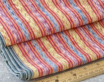 1940 年代の手作りテーブルランナー、刺繍入りガラスミラーワーク