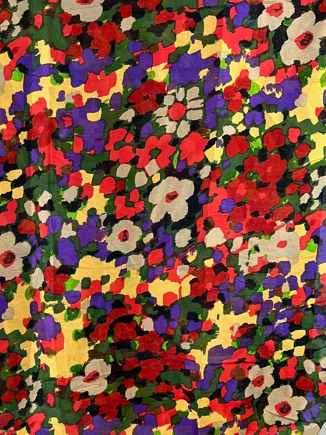 tis様❁専用ページ（完成品） Printed Silk Fabric 1 2/3 Yard X 36